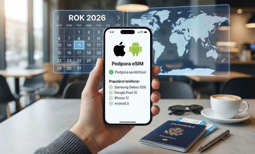 Podporuje můj telefon eSIM? Kompletní průvodce a seznam pro rok 2026