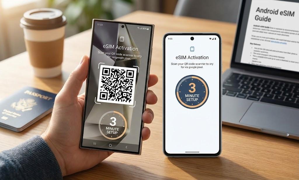 Samsung ve Android Telefonlara eSIM Nasıl Kurulur? (3 Dakikada Detaylı Kurulum Rehberi)