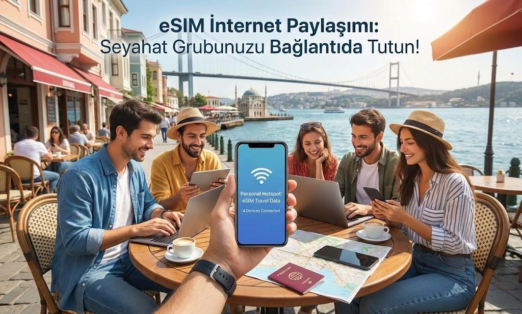 eSIM İnternet Paylaşımı: Seyahat Grubunuzu Bağlantıda Tutmanın Sırları