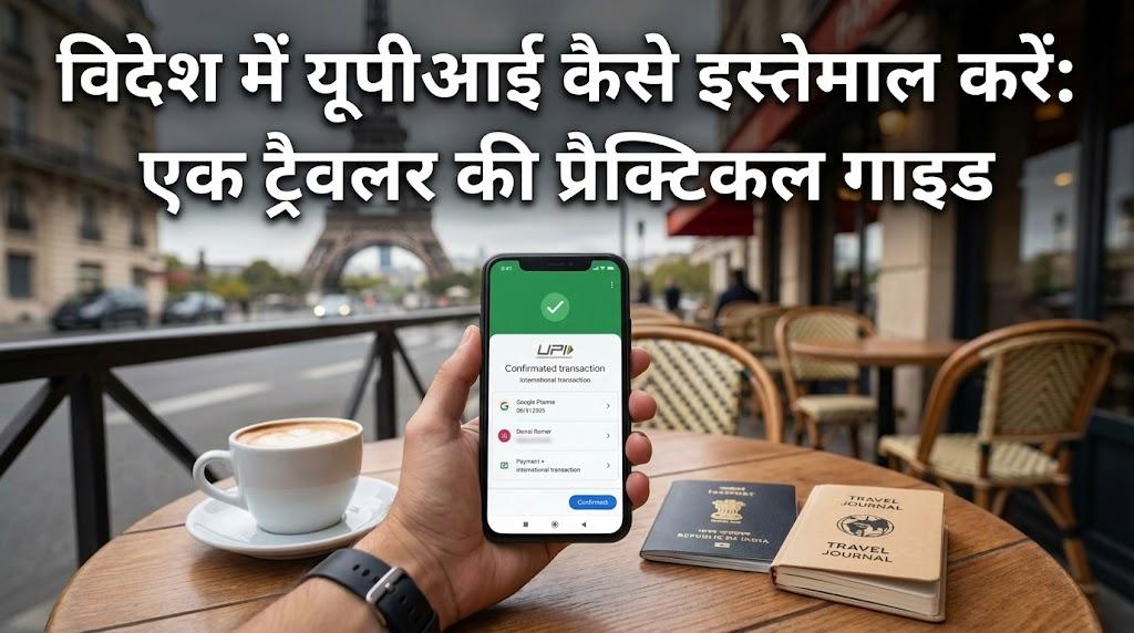 विदेश में यूपीआई कैसे इस्तेमाल करें: एक ट्रैवलर की प्रैक्टिकल गाइड
