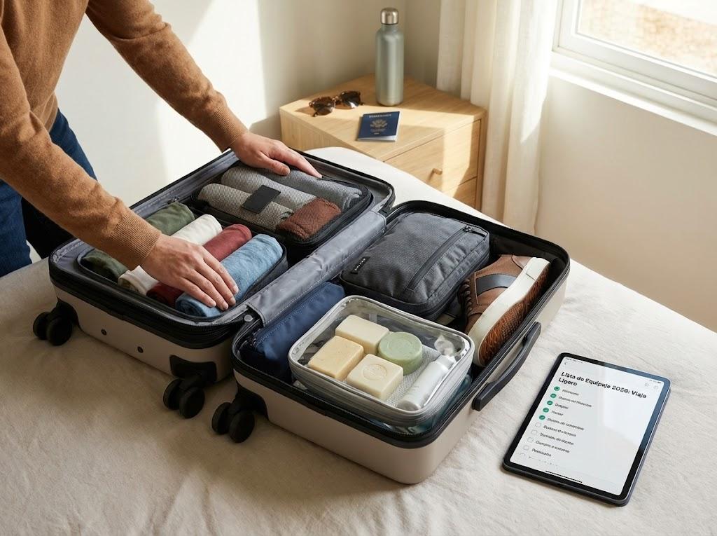 La Lista de Equipaje Definitiva para 2026: Viaja Más Ligero y Conectado