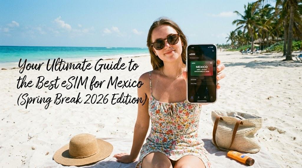 Your Ultimate Guide to the Best eSIM for Mexico (Spring Break 2026 Edition)