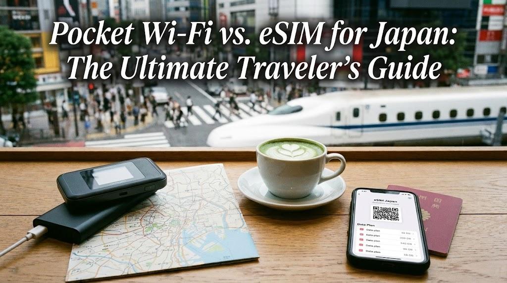 Pocket Wi-Fi vs. eSIM for Japan: The Ultimate Traveler's Guide
