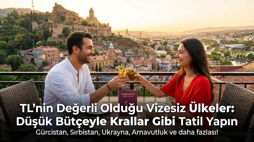 TL'nin Değerli Olduğu Vizesiz Ülkeler: Düşük Bütçeyle Krallar Gibi Tatil Yapın