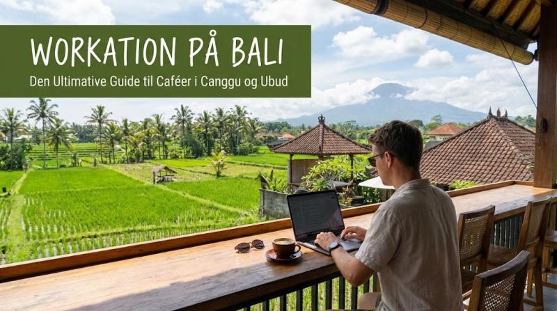 Workation på Bali: Den Ultimative Guide til Caféer i Canggu og Ubud