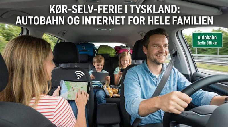 Kør-selv-ferie i Tyskland: Den Ultimative Guide til Autobahn og Internet for Hele Familien