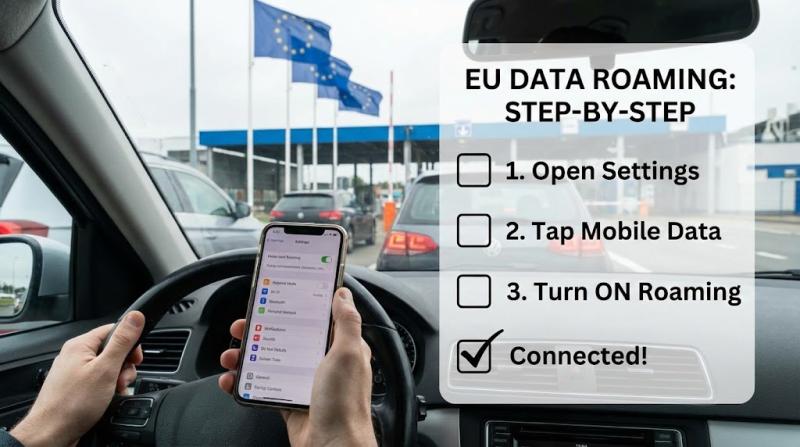 Зник зв'язок на кордоні? Ваш повний гайд з налаштування eSIM, щоб бути онлайн завжди