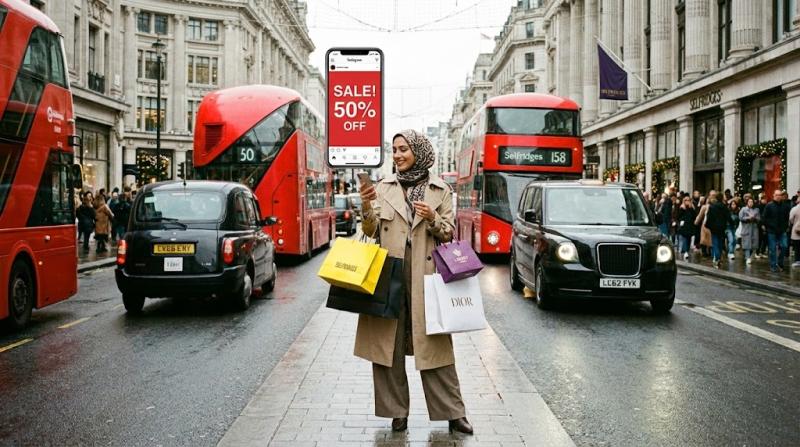 تسوّق في لندن 2026: دليلك للبقاء متصلاً في أكسفورد ستريت وبيستر فيلج
