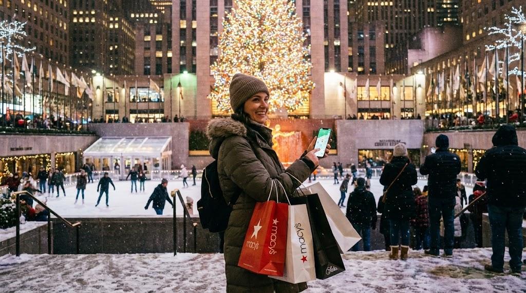 Nueva York en Navidad: Guía de Compras y Supervivencia Digital