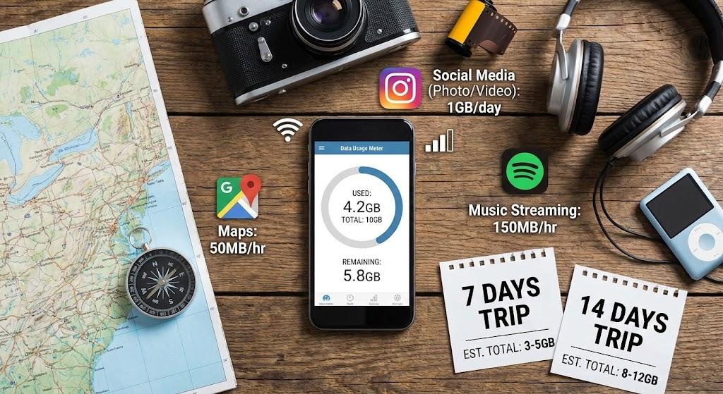 How Much Data Do You Really Need for a 7 or 14-Day Trip?