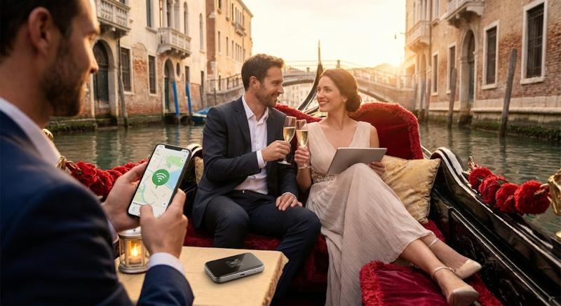Liburan Valentine Romantis di Italia 2026: Panduan Koneksi Lancar & Tips Anti-Stres