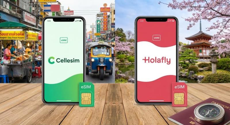 Cellesim vs. Holafly for Asia: An Honest Comparison for Travelers