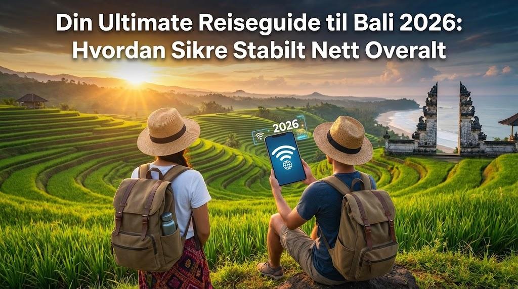 Din Ultimate Reiseguide til Bali 2026: Hvordan Sikre Stabilt Nett Overalt