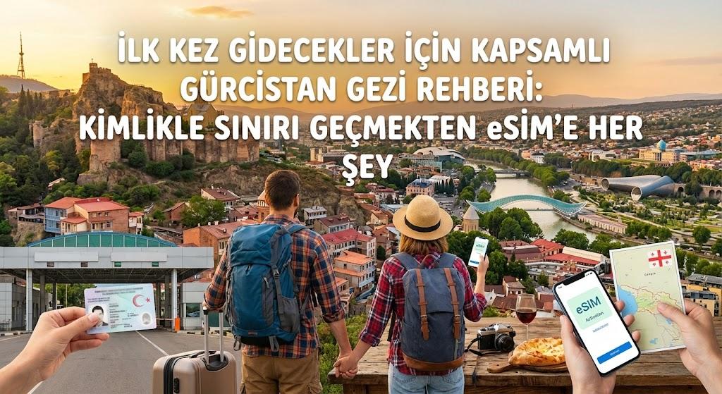 İlk Kez Gidecekler İçin Kapsamlı Gürcistan Gezi Rehberi: Kimlikle Sınırı Geçmekten eSIM'e Her Şey