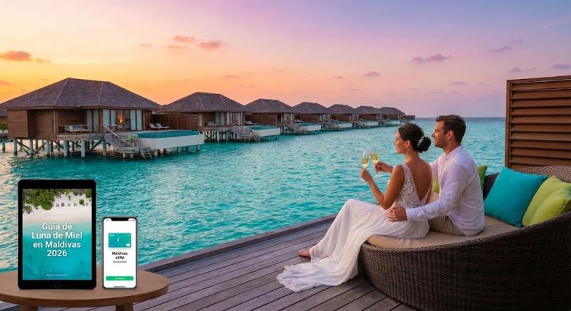 Guía Definitiva para tu Luna de Miel en Maldivas 2026: Resorts, Consejos y Conectividad