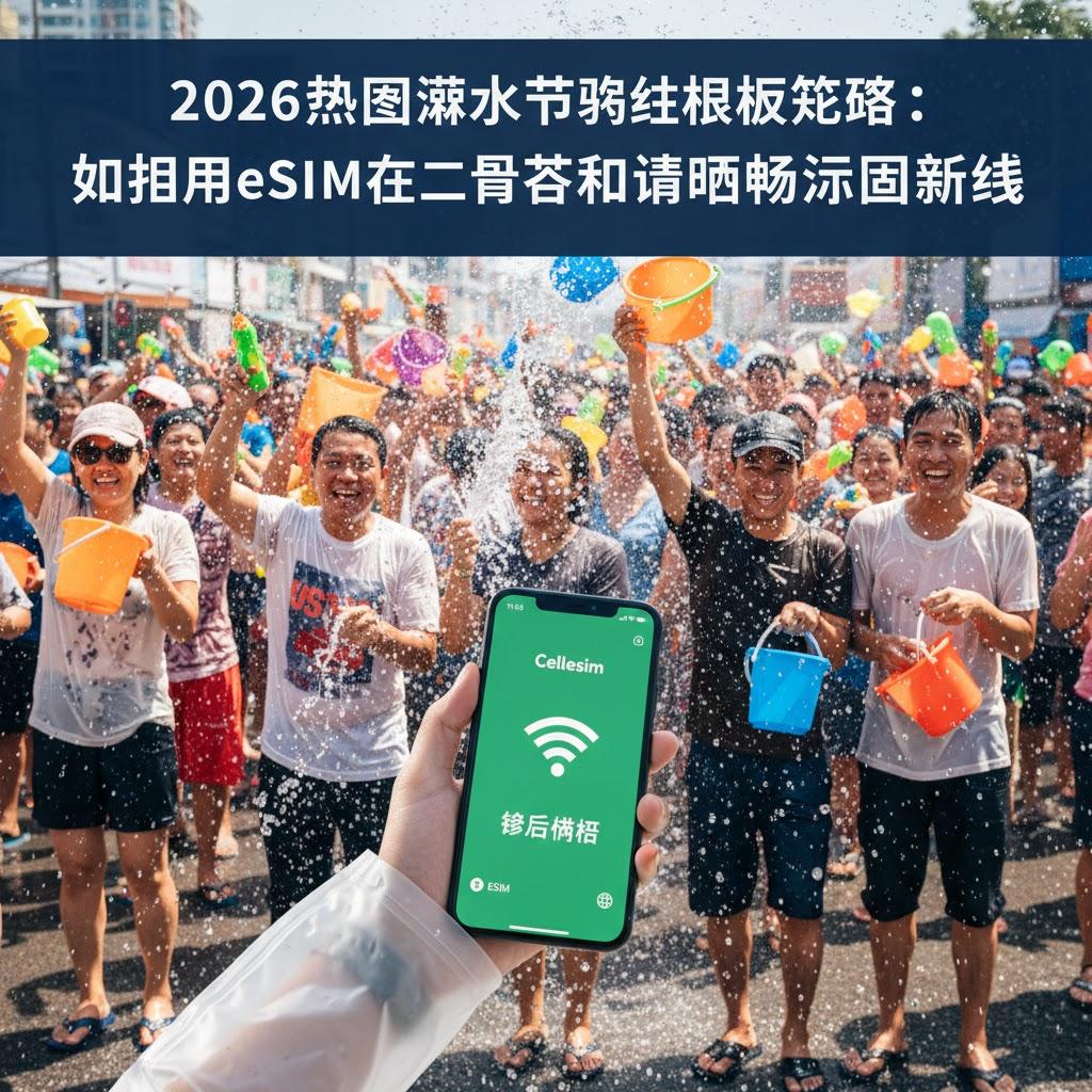 2026泰国泼水节终极网络攻略：如何用eSIM在曼谷和清迈畅玩不断线