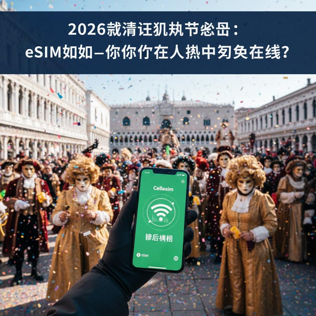 2026威尼斯狂欢节必备：eSIM如何让你在人潮中永远在线？