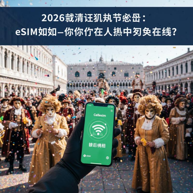 2026威尼斯狂欢节必备：eSIM如何让你在人潮中永远在线？