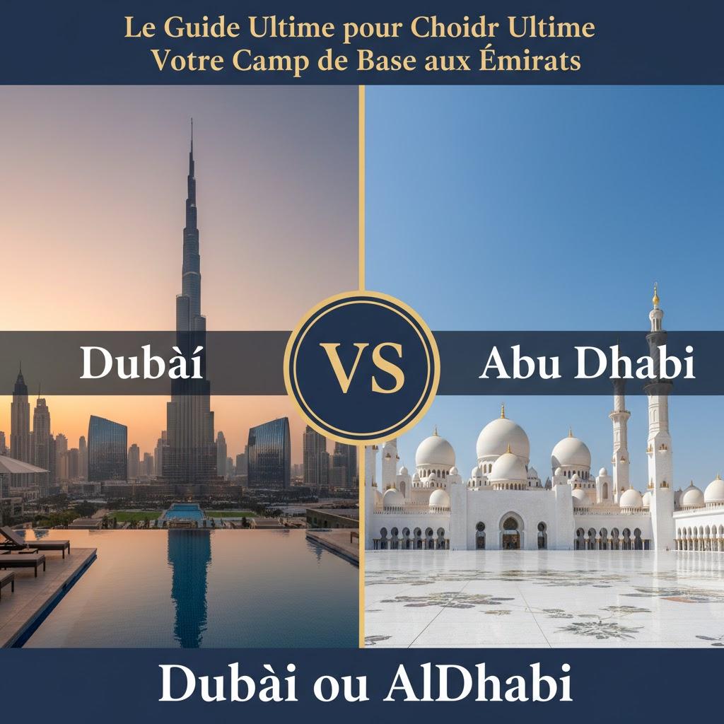 Dubaï ou Abu Dhabi : Le Guide Ultime pour Choisir Votre Camp de Base aux Émirats
