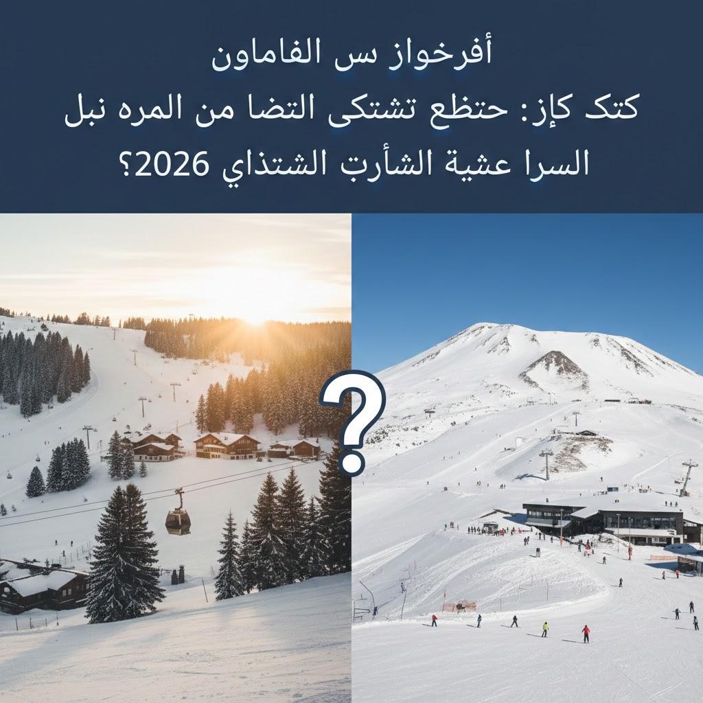 أولوداغ أم إرجييس: كيف تختار منتجع التزلج الأنسب لك في تركيا لشتاء 2026؟