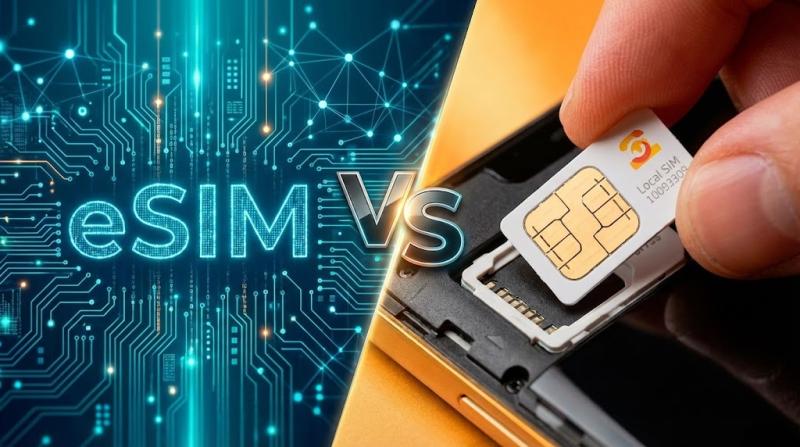 eSIM para Reino Unido vs. SIM Local: ¿Cuál Deberías Elegir en 2026?