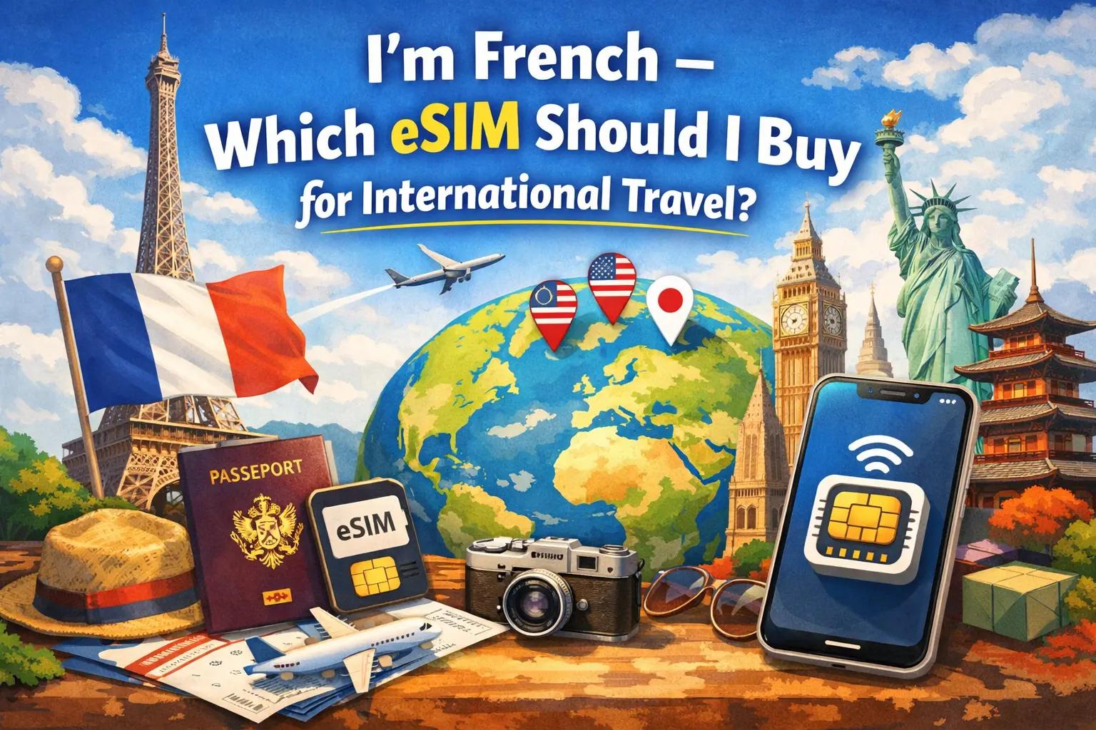 I’m French – Which eSIM Should I Buy for International Travel?