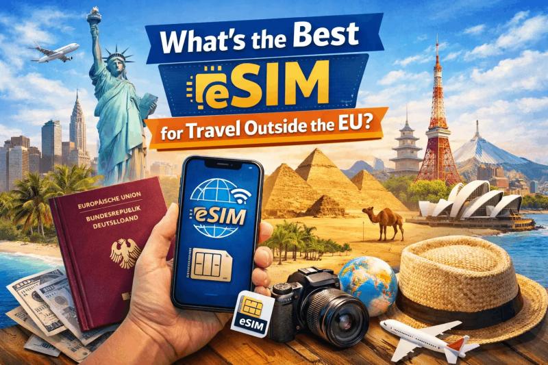 I’m German: What’s the Best eSIM for Travel Outside the EU?
