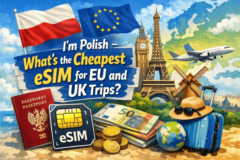 I’m Polish – What's the Cheapest eSIM for EU and UK Trips?