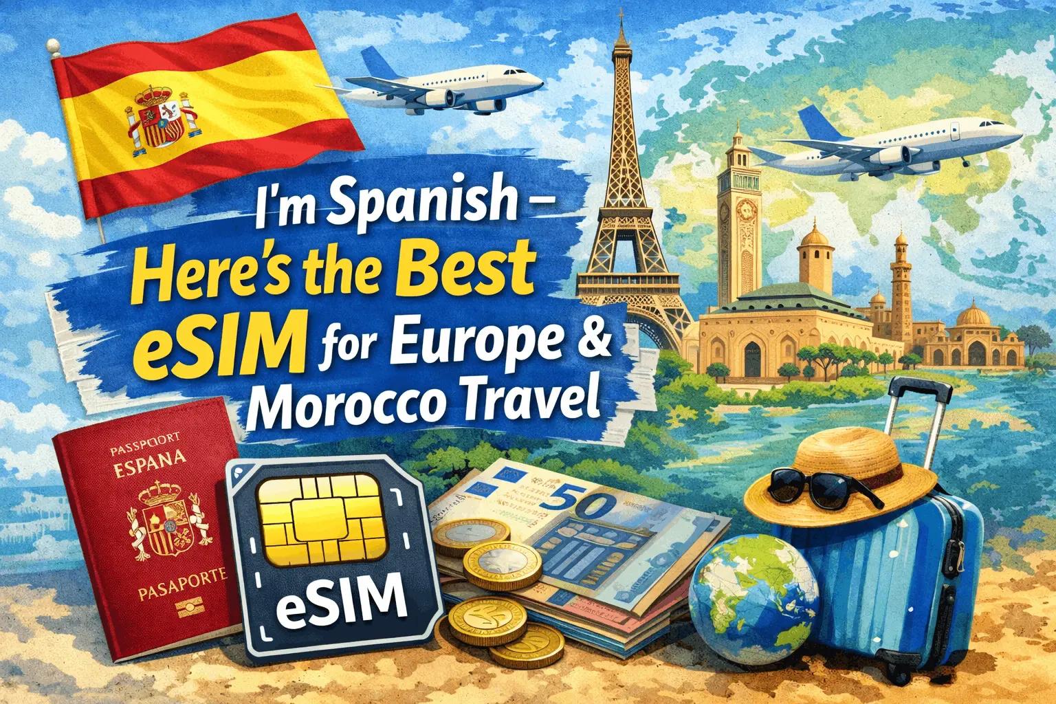 I’m Spanish – Here's the Best eSIM for Europe & Morocco Travel