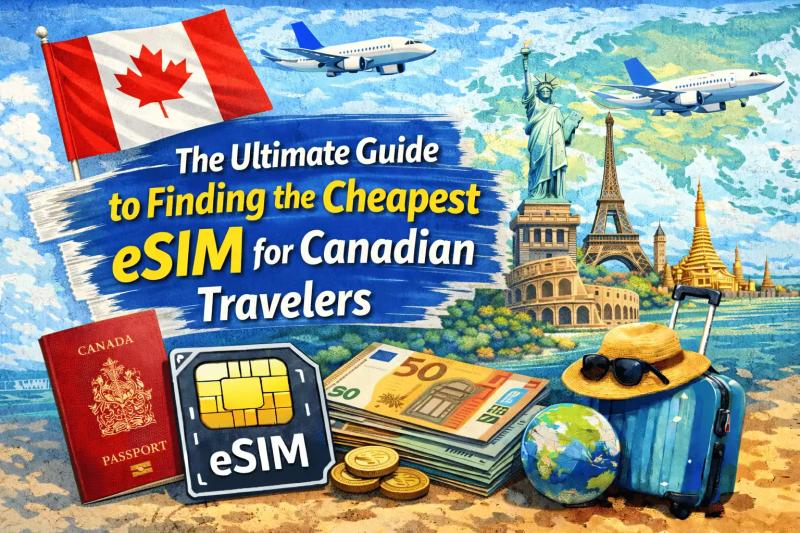 The Ultimate Guide to Finding the Cheapest eSIM for Canadian Travelers