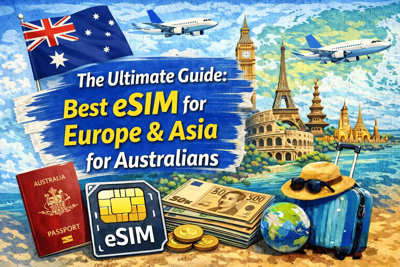 The Ultimate Guide: Best eSIM for Europe & Asia for Australians