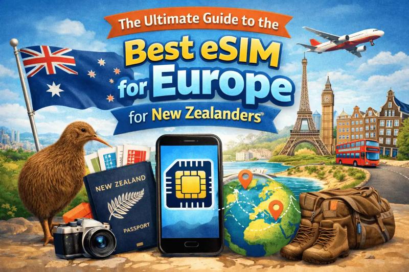 The Ultimate Guide to the Best eSIM for Europe for New Zealanders