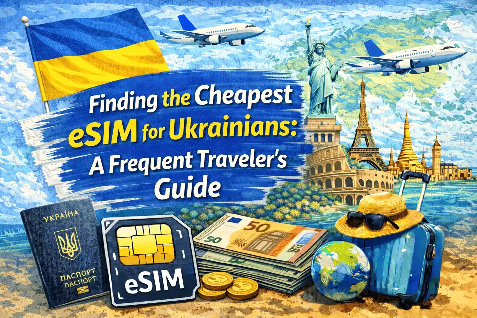 Cheapest eSIM for Ukrainians: Your 2024 Travel Guide