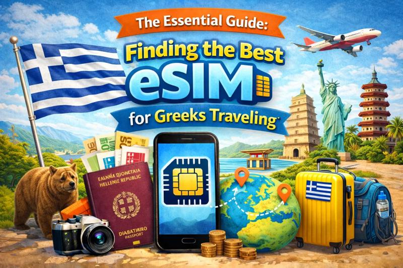 The Essential Guide: Finding the Best eSIM for Greeks Traveling Outside the EU
