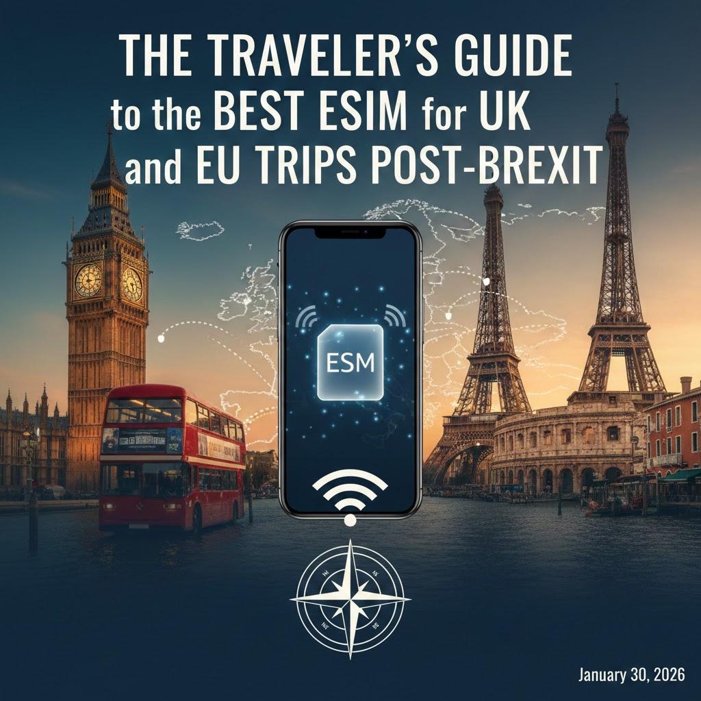 The Traveler's Guide to the Best eSIM for UK and EU Trips Post-Brexit