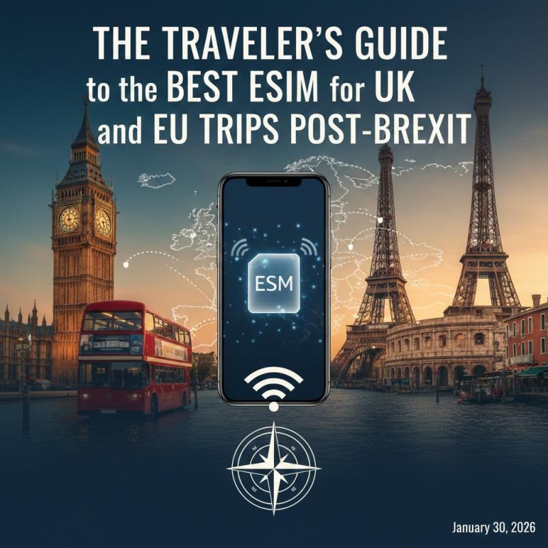 The Traveler's Guide to the Best eSIM for UK and EU Trips Post-Brexit
