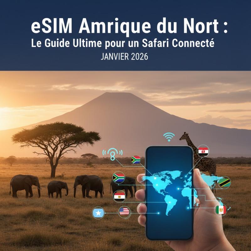 eSIM Afrique : Le Guide Ultime pour un Safari Connecté en 2026