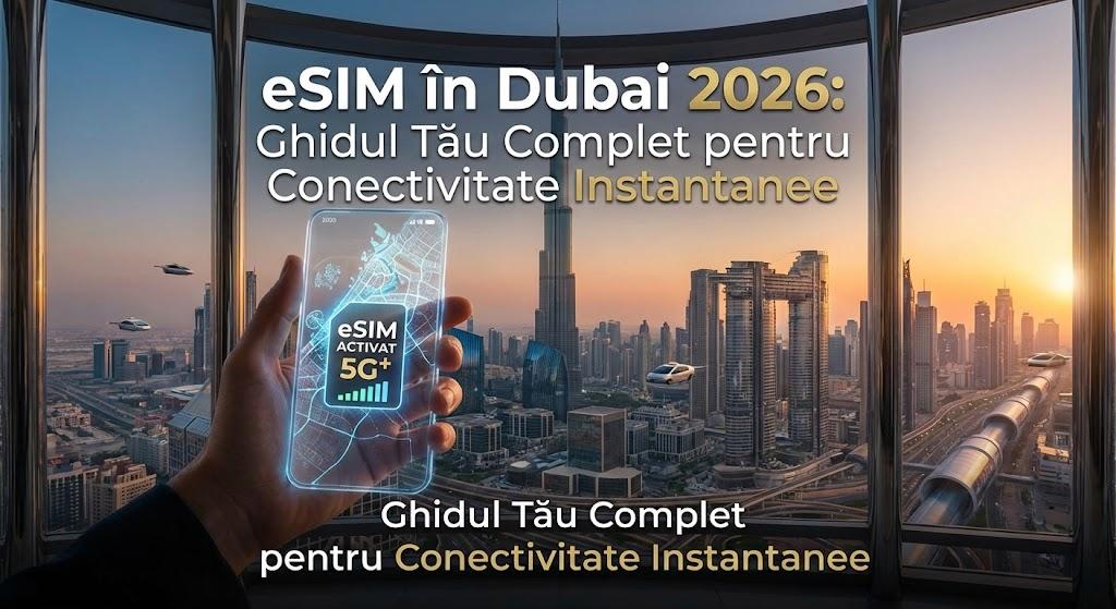 eSIM în Dubai 2026: Ghidul Tău Complet pentru Conectivitate Instantanee