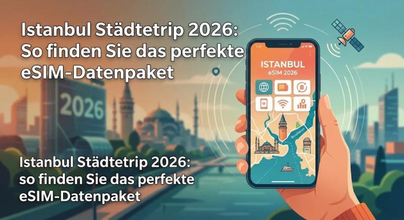 Istanbul Städtetrip 2026: So finden Sie das perfekte eSIM-Datenpaket