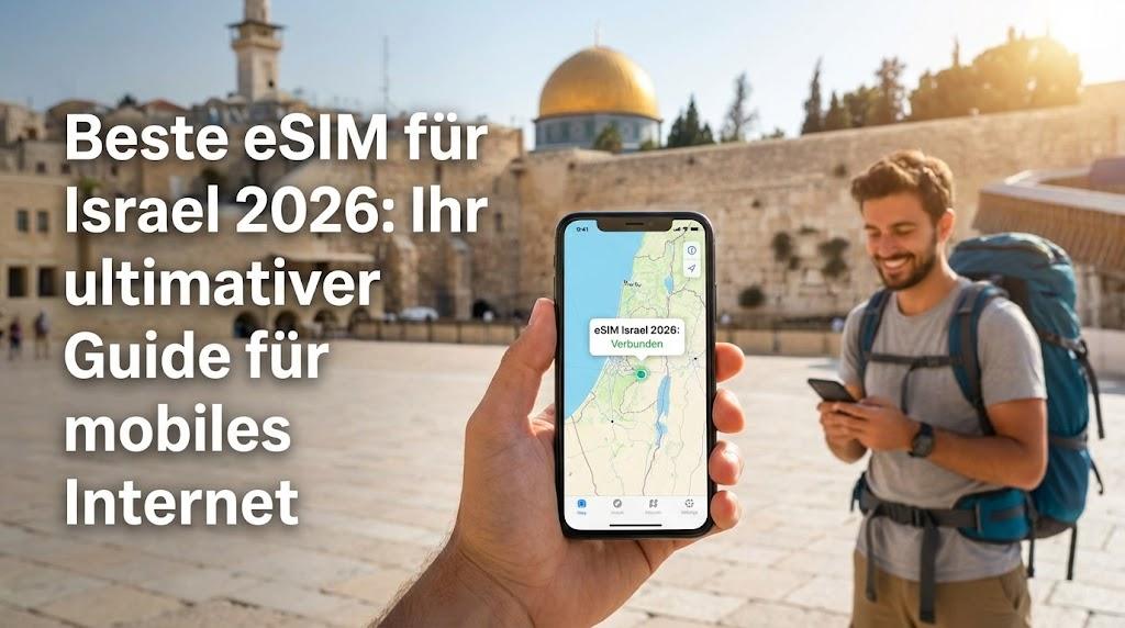 Beste eSIM für Israel 2026: Ihr ultimativer Guide für mobiles Internet