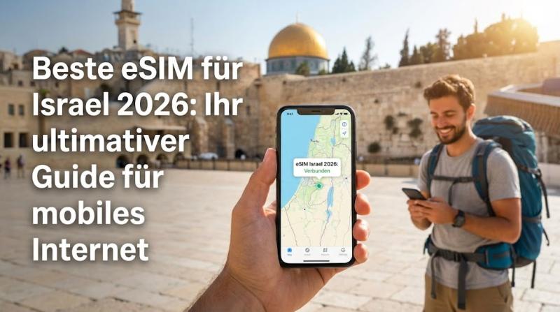 Beste eSIM für Israel 2026: Ihr ultimativer Guide für mobiles Internet