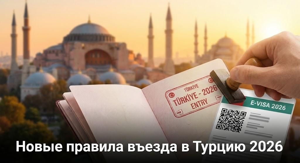 Новые правила въезда в Турцию 2026: что нужно знать каждому туристу