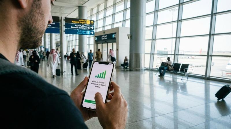 هل تعمل eSIM فوراً في مطارات السعودية؟ دليلك الكامل للتفعيل السريع