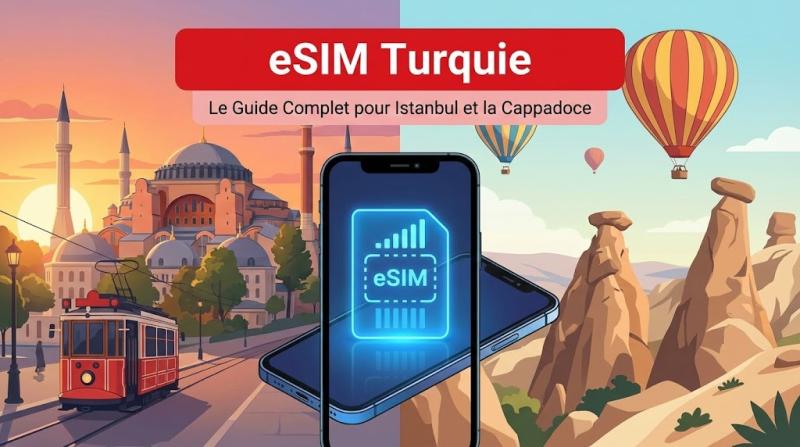 eSIM Turquie : Le Guide Complet pour Istanbul et la Cappadoce