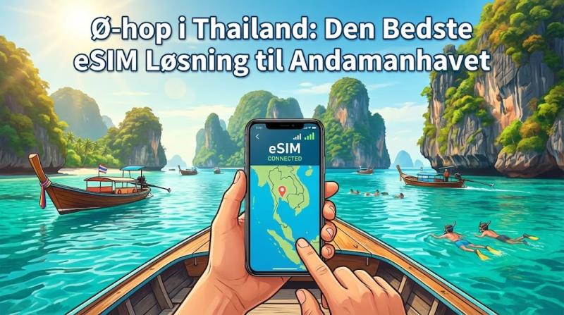Ø-hop i Thailand: Den Bedste eSIM Løsning til Andamanhavet