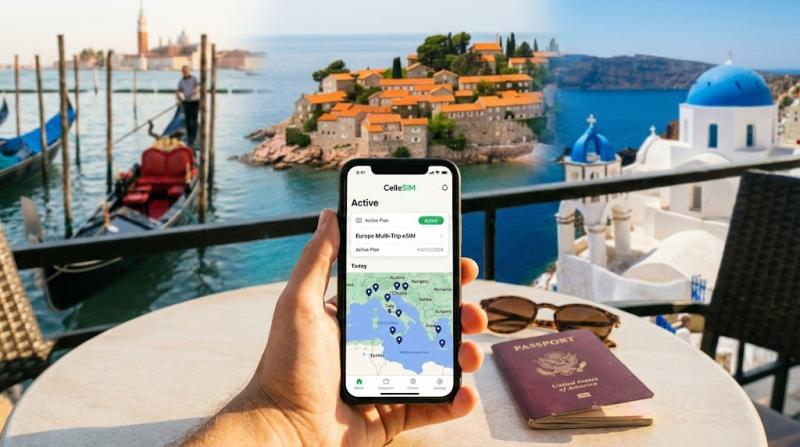 Multi-Stopp-Reise 2026: Italien, Kroatien & Griechenland mit nur einer eSIM