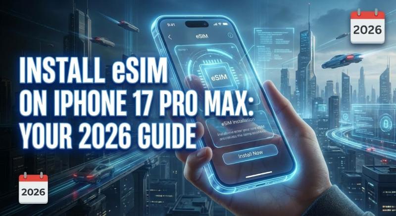 Install eSIM on iPhone 17 Pro Max: Your 2026 Guide
