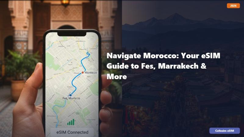 Navigate Morocco: Your eSIM Guide to Fes, Marrakech & More