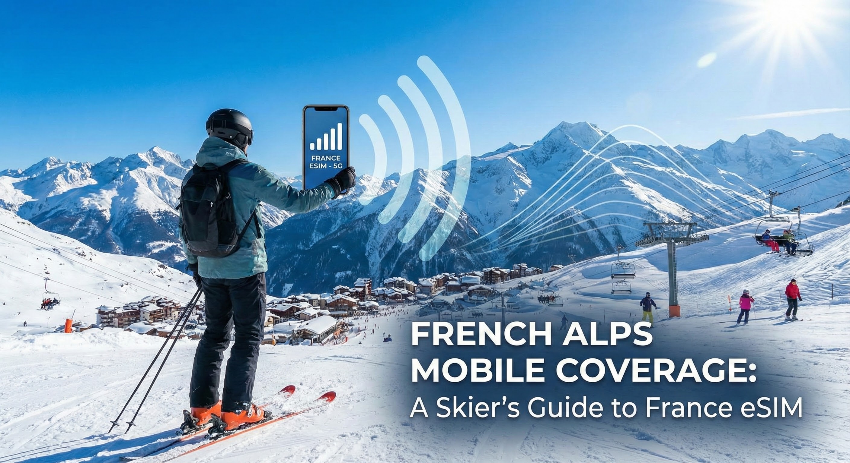 French Alps Mobile Coverage: A Skier's Guide to France eSIM