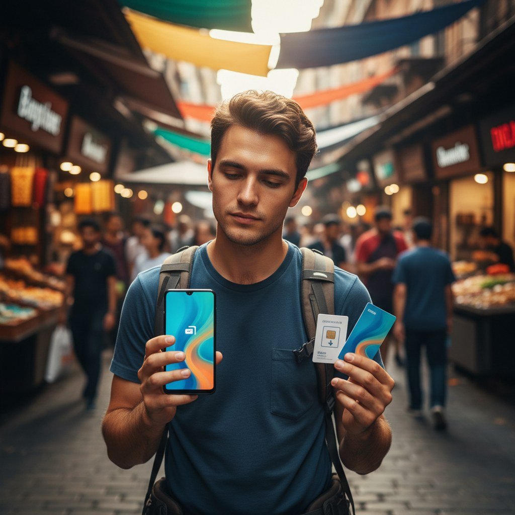 eSIM बनाम पारंपरिक SIM कार्ड: Android यात्रियों के लिए कौन सा बेहतर है? - Cellesim eSIM